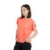 Dámske turistické tričko s krátkym rukávom FUNDANGO Rush T-shirt-352-coral · záber 1
