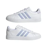 Dámska rekreačná obuv ADIDAS Grand Court cloud white blue dawn silver dawn · záber 3