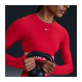 Dámske tréningové tričko s dlhým rukávom NIKE PRO PRO DF 365 CROP LS-657-Red · záber 4