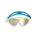 Juniorské plavecké okuliare ARENA THE ONE MASK JR MR-SILVER-SOFT_GREEN-BLUE_COSMO · záber 2