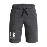 Chlapčenské teplákové kraťasy UNDER ARMOUR UA Boys Rival Terry Short-GRY · záber 1