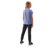 Dievčenské tepláky 4F JUNIOR TROUSERS-JAW23TTROF515-20S-DEEP BLACK · záber 4