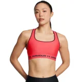 Dámska tréningová športová podprsenka UNDER ARMOUR Crossback Mid Bra-RED · záber 1