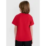 Chlapčenské tričko s krátkym rukávom 4F JUNIOR TSHIRT M2325-62S-RED · záber 3