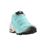 Dámska bežecká trailová obuv SALOMON Speedcross 6 W blue curacao lunar rock iced aqua · záber 1