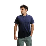 Pánske polo tričko s krátkym rukávom AUTHORITY PS- RICE printed navy · záber 1