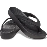 Dámske žabky (plážová obuv) CROCS Classic Platform Flip W black · záber 5