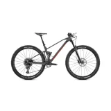 Horský bicykel MONDRAKER F-Podium Carbon DC, nimbus grey carbon flame red · záber 1