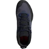 Pánska členková turistická obuv ADIDAS Terrex AX4 Mid GTX M shadow navy wonder steel semi lucid blue · záber 2