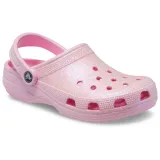 Kroksy (rekreačná obuv) CROCS Classic Glitter Clog flamingo · záber 1