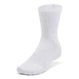Ponožky UNDER ARMOUR UA 3-Maker 3 pack Mid-Crew-WHT-1373084-100 · záber 2