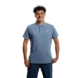 Pánske polo tričko s krátkym rukávom AUTHORITY PS- RICE PLAIN M dust blue · záber 1