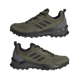 Pánska nízka turistická obuv ADIDAS Terrex AX4 focus olive core black grey six · záber 5