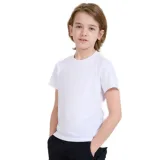 Chlapčenské tréningové tričko s krátkym rukávom 4F JUNIOR TSHIRT FNK M1438-10S-WHITE · záber 1