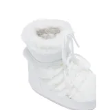 Dámske členkové zimné topánky MOON BOOT MB ICON LOW FAUX FUR, A002 OPTICAL WHITE · záber 3