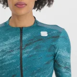Dámsky cyklistický dres s krátkym rukávom SPORTFUL Cliff supergiara w jersey, shade spruce · záber 5