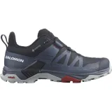 Pánska nízka turistická obuv SALOMON X Ultra 4 GTX carbon bering sea pearl blue · záber 2