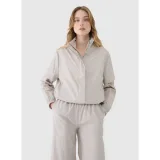 Dámska bunda 4F JACKET-WSS25TJACF190-83S-BEIGE · záber 3