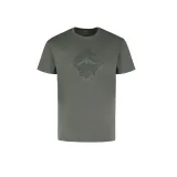 Pánske tričko s krátkym rukávom VOLCANO LIQUID-302-KHAKI · záber 4