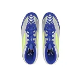 Chlapčenské futbalové kopačky outdoorové ADIDAS F50 League Messi Jr FG MG silver metallic solar yellow lucid blue · záber 2