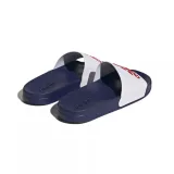 Pánske šlapky (plážová obuv) ADIDAS Adilette Shower M cloud white better scarlet victory blue · záber 5