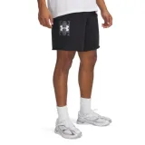 Pánske teplákové kraťasy UNDER ARMOUR UA Rival TerryLogo8inShort-BLK · záber 1
