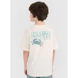 Chlapčenské tričko s krátkym rukávom 4F JUNIOR TSHIRT M1914-11S-OFF WHITE · záber 3