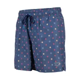 Pánske plavky ARENA MENS BEACH BOXER ALLOVER-540-grey blue microflowers multi · záber 4