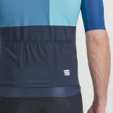 Pánsky cyklistický dres s krátkym rukávom SPORTFUL Snap jersey, galaxy blue dark berry blue · záber 5