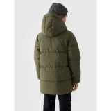 Chlapčenská bunda 4F JUNIOR DOWN JACKET-JWAW24TDJAM464-43S-KHAKI · záber 4