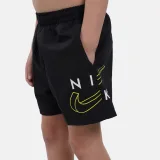 Chlapčenské plavky NIKE SWIM 4 inch VOLLEY SHORT BLACK-BLACK · záber 2