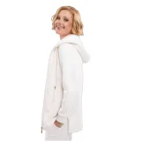Dámska zateplená mikina so zipsom VOLCANO B-FLOFI-101-CREAM · záber 3