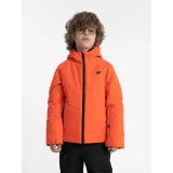 Chlapčenská lyžiarska bunda 4F JUNIOR TECHNICAL JACKET-JAW23TTJAM298-70S-ORANGE · záber 2