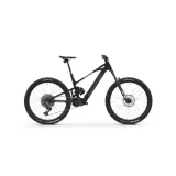 Horský elektrobicykel MONDRAKER Sly RR, black nimbus grey tonic gold · záber 1