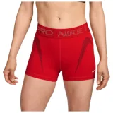 Dámske tréningové kraťasy NIKE PRO W NP DF MR 3IN SHORT TT GRX-657-Red · záber 1