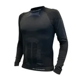 Pánske termo tričko s dlhým rukávom BLIZZARD Essential mens long sleeve, anthracite · záber 3