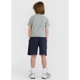 Chlapčenské teplákové kraťasy 4F JUNIOR SHORTS CAS M629-31S-NAVY · záber 4