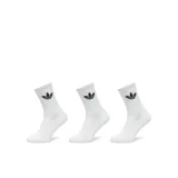 Ponožky ADIDAS ORIGINALS 3 PACK-CusTre Crw Sck WHITE BLACK · záber 1