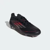 Pánske futbalové kopačky outdoorové ADIDAS F50 Pro M FG core black iron metallic lucid red · záber 4