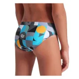 Chlapčenské plavecké plavky ARENA BOYS WALLPAPER BRIEFS-BLACK MULTI · záber 3