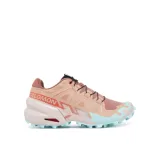 Dámska bežecká trailová obuv SALOMON Speedcross 6 W mahogany rose hushed violet iced aqua · záber 1