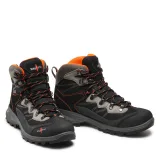 Pánska vysoká turistická obuv KAYLAND Taiga Evo Gtx, Black Orange · záber 3