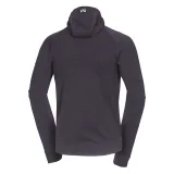 Pánska turistická mikina so zipsom NORTHFINDER EGON 411greyblack · záber 5