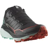 Pánska bežecká trailová obuv SALOMON Thundercross M black cherry tomato electric green · záber 3