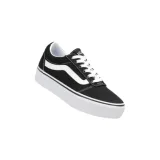 Dámska rekreačná obuv VANS WM Ward Platform (Canvas) black white · záber 1
