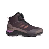 Dievčenské členkové zimné topánky ADIDAS Terrex Winter Mid Boa Rain.RDY shadow maroon red lilac · záber 2