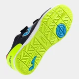 Chlapčenské futbalové kopačky halové JOMA Top Flex 2533 K IC navy blue green · záber 5